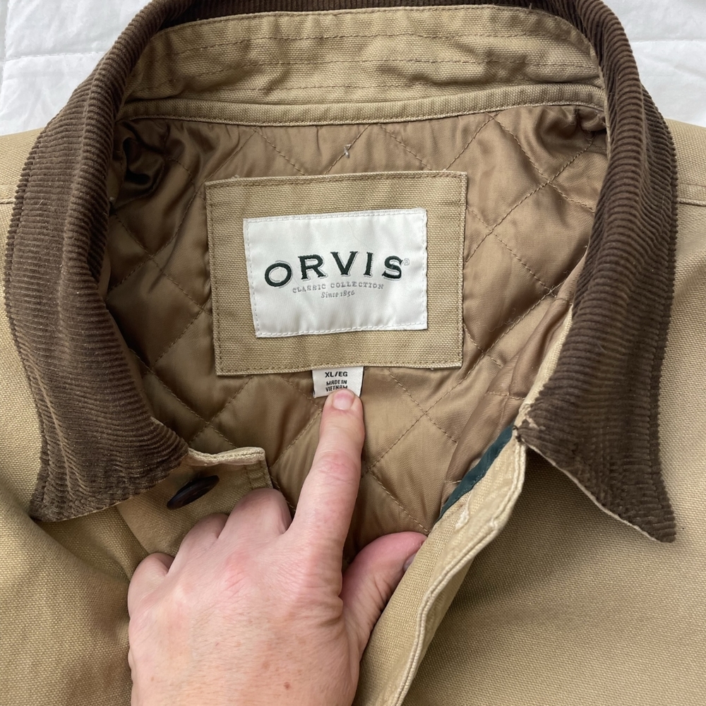Orvis barn coat